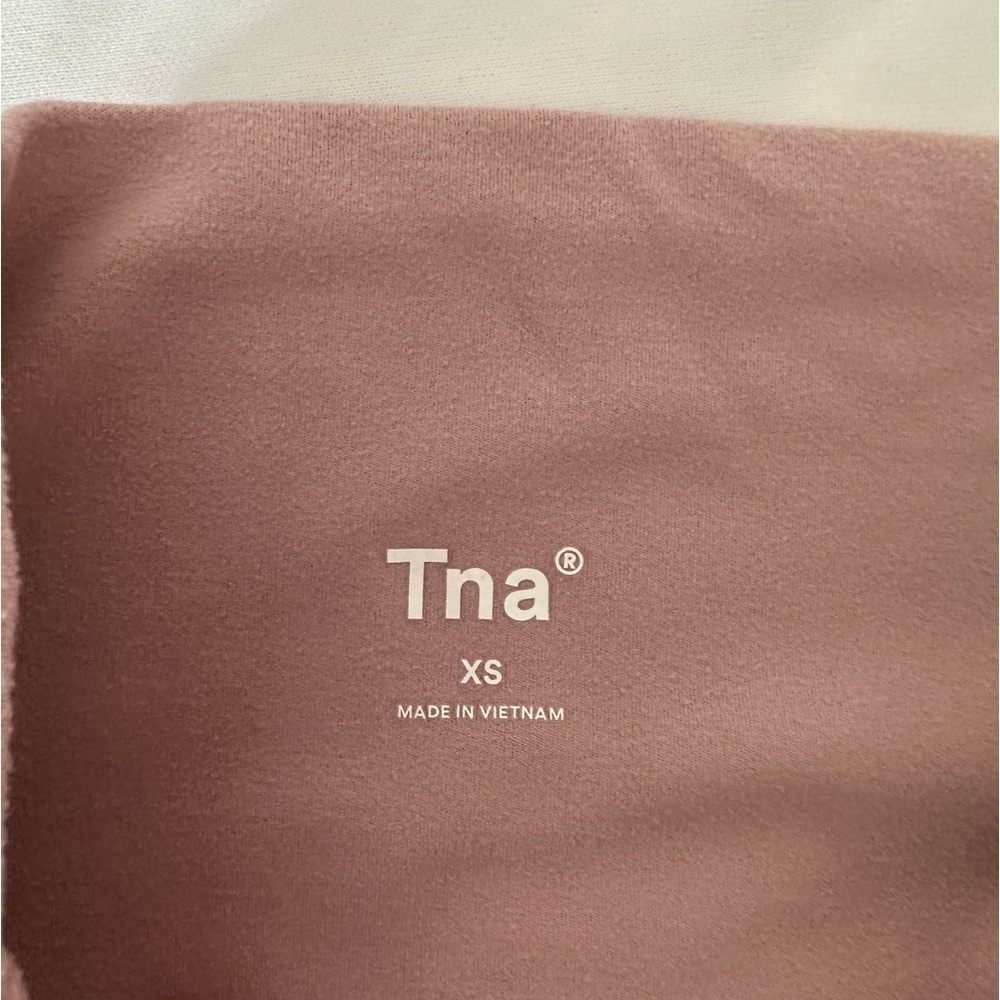 Tnabutter Atmosphere Hi Rise Leggings in Dusty Rose size XS - Picture 2 of 5